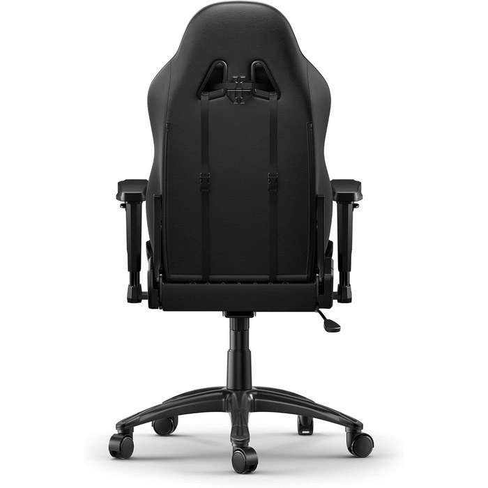 Крісло AKRacing California Gaming Chair, шкірозамінник, 5 років гарантії (Ojai, чорний)