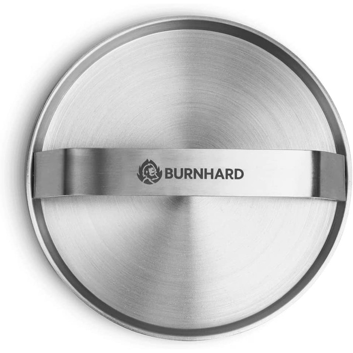 Прес для гриля BURNHARD 14 см з нержавіючої сталі