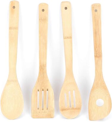Набір кухонних дерев'яних лопаток з 4 предметів