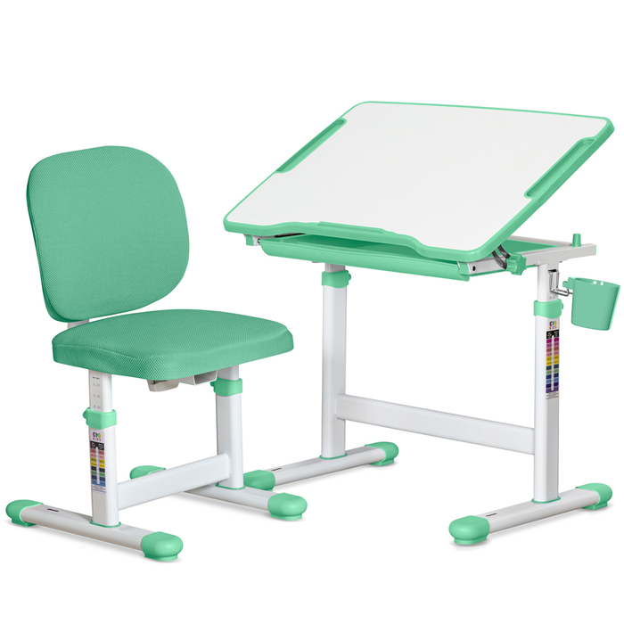 Комплект Evo-kids (стіл+стілець) Evo-06 Plus Green (арт. Evo-06 Plus Z)