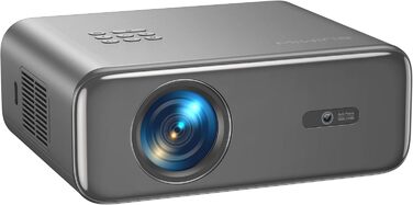 4K проєктор LED Beaer WiiUS 1100 ANSI з автофокусом та корекцією трапеції. Підтримка Netflix, Dolby Audio, WiFi6, Bluetooth. Full HD 1080P для Android/iPhone. Для використання на вулиці.