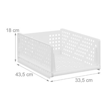 Органайзери для шафи Relaxdays (набір 3 шт.)