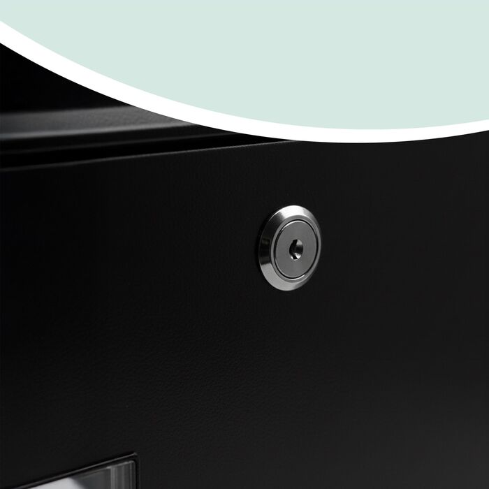 Скріпка Relaxdays для поштової скриньки з табличкою для імені