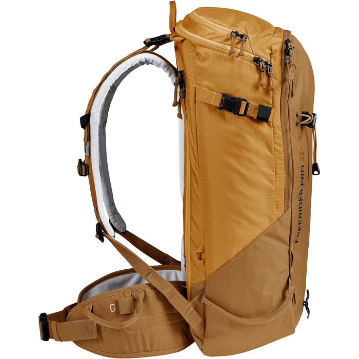 Рюкзак для лижного туризму deuter Unisex Freerider Pro 34 (34 л, мигдаль-кориця)