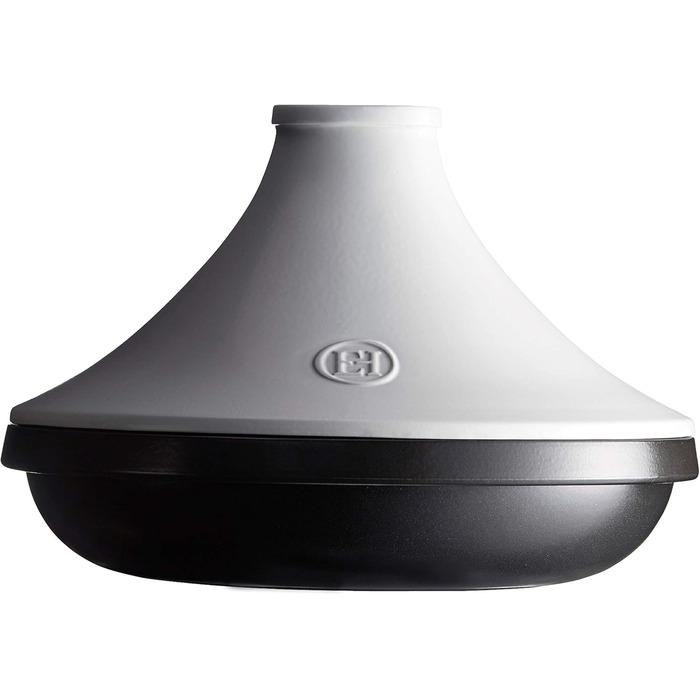 Тажин Emile Henry Delight 4,0 л, кераміка, сланець/білий
