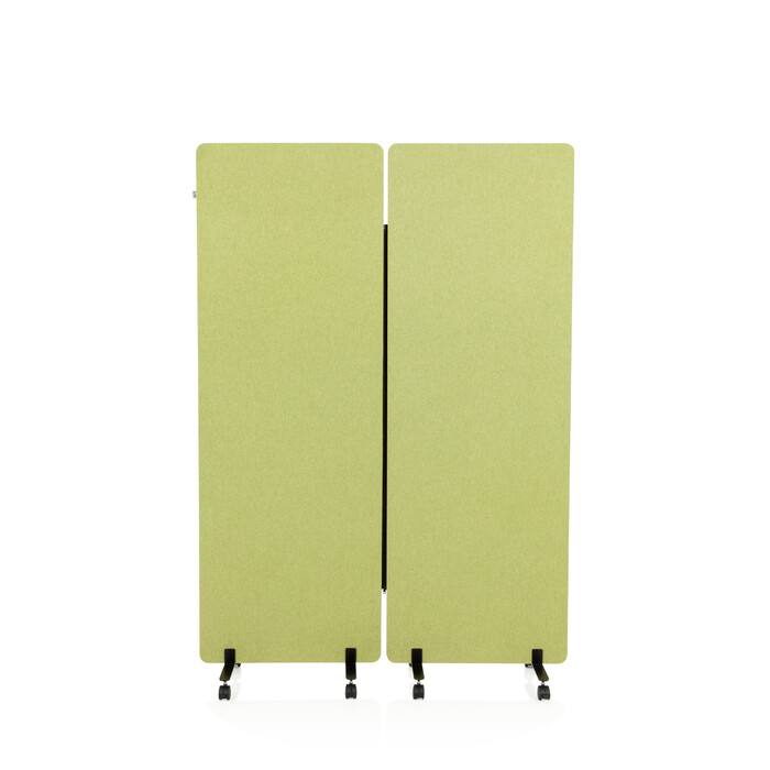 Набір з 2-х мобільних акустичних перегородок FLEXMIUT, зелені, hjh OFFICE