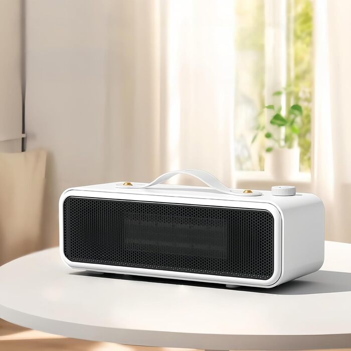 Електричний обігрівач для офісу та дому | Міні-обігрівач на стіл | Швидкий нагрів для холодної погоди | Обігрівач для офісу, дому, подорожей, спальні, робочого місця | Клас енергоефективності A