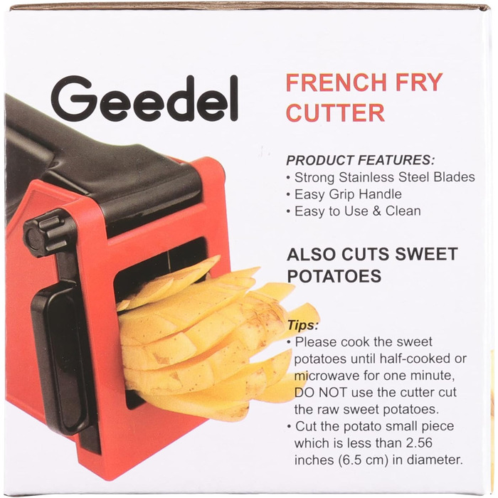 Різак для картоплі Geedel з нержавіючої сталі