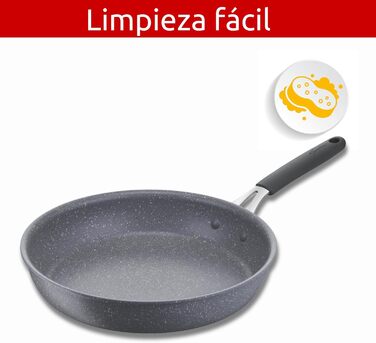 Набір сковорідок Lagostina Tempra Mineral з антипригарним покриттям, 24/28 см, силіконовий гриб, для всіх джерел тепла