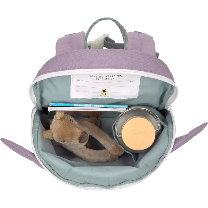 Дитячий рюкзак CASUAL з іменем персоналізований, маленький дитячий рюкзак для дитячого садка, міні-рюкзак для дитячого садка, сумка для малюка, сумка для дитячого садка 3,5 літра/маленька (зайчик / зайчик)