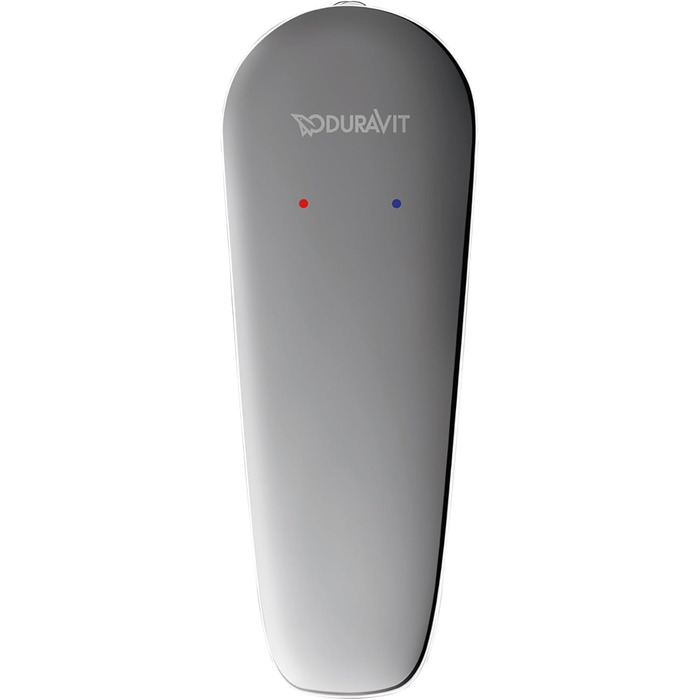 Змішувач для ванної кімнати Duravit B.1, висота виливу 110 мм, керамічна картридж, хром (з комплектом для зливу з тягою)