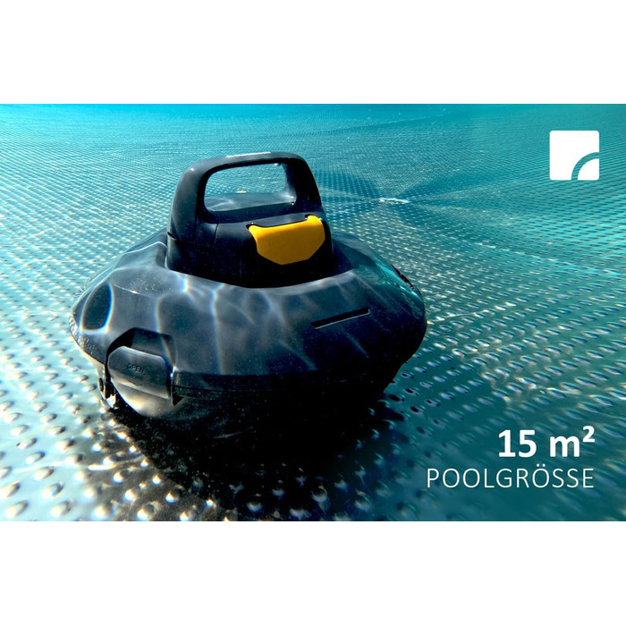 Бездротовий робот-пилосос для басейну Steinbach Poolrunner ONE RXB 150, до 15 м², акумуляторний, для солоної води