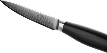 Ніж кухонний Wakoli Mikata Damast 17 см з лезом з дамаської сталі з ручкою Micarta (універсальний)