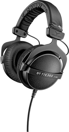 Навушники-вкладиші beyerdynamic DT 770 PRO, закриті, дротові, студійні, 32 Ом, Чорний