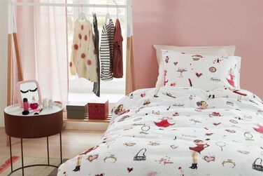 Комплект постільної білизни Beddinghouse Kids Fashion колір рожевий 100x135смx40x60