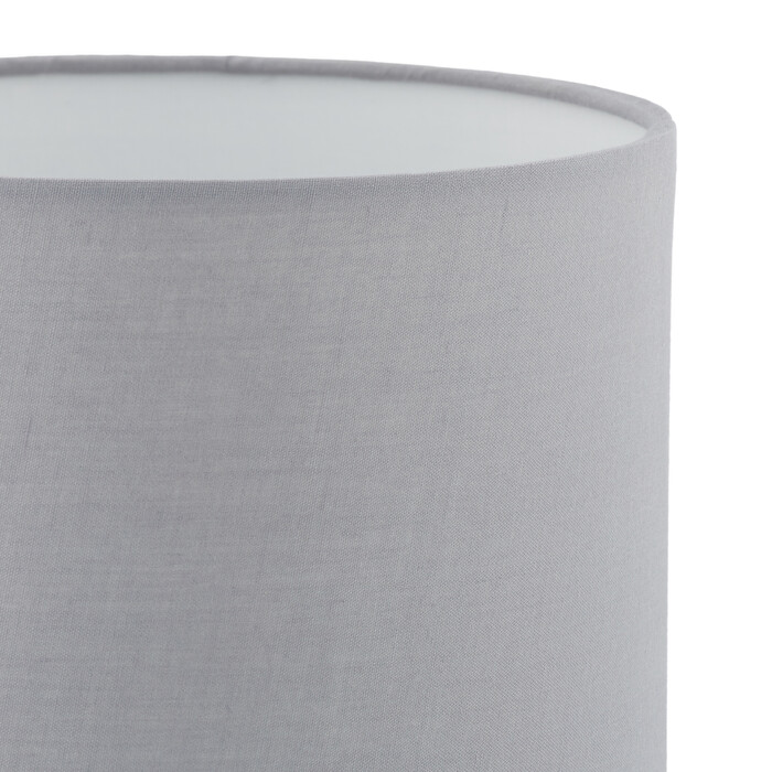 Relaxdays Set of 2 Lamps with Fabric Shades