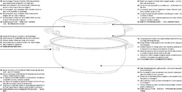 Жаростійкий бризер WMF з кришкою, 8,5л, для індукційних плит, Cromargan нержавіюча сталь, з термометром, 41x28,5x18 см