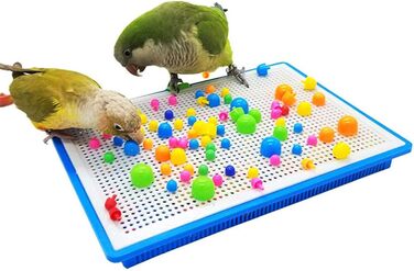 ПобажанняМар папуга набір іграшок 4 шт. и пташиний інтелект тренувальна іграшка
