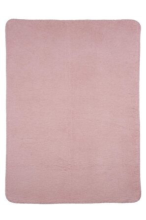 Дитяча ковдра Meyco 1231005 Classic Uni, 75 x 100 см, (1,5 м ( в упаковці), Dusty Pink)