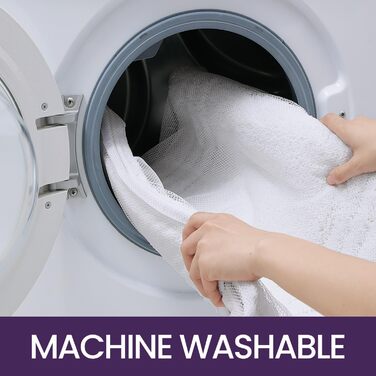 Килимок для ванної кімнати DEXI, м'який, нековзний, миючий, 40 x 60 см, білий