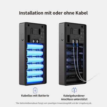 Aqara Smart Doorbell Camera G410 з дзвінком, 2K, відеоспостереження, 2-сторонній аудіо, Matter Hub, Wi-Fi, сірий