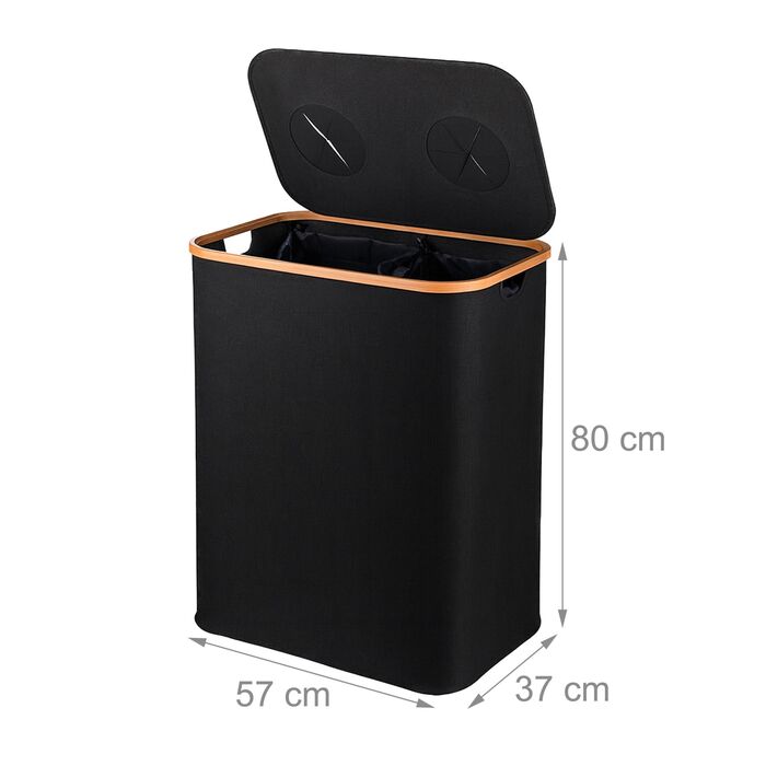 Контейнер для збору пляшок Relaxdays з двома відділеннями