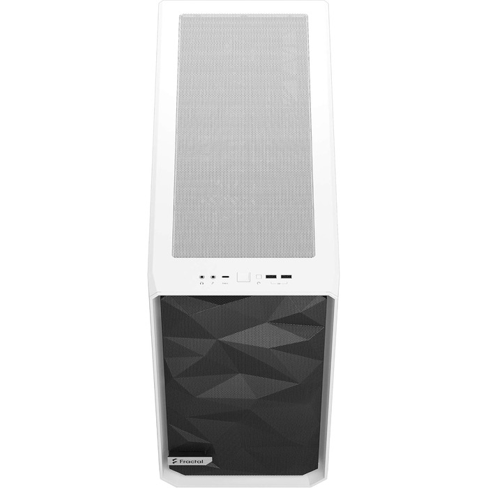 Корпус Fractal Design Meshify 2 White TG із прозорим склом