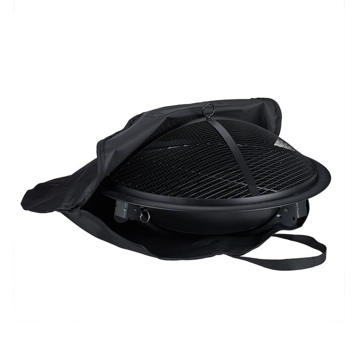 Вогнище Relaxdays XL з аксесуарами для гриля