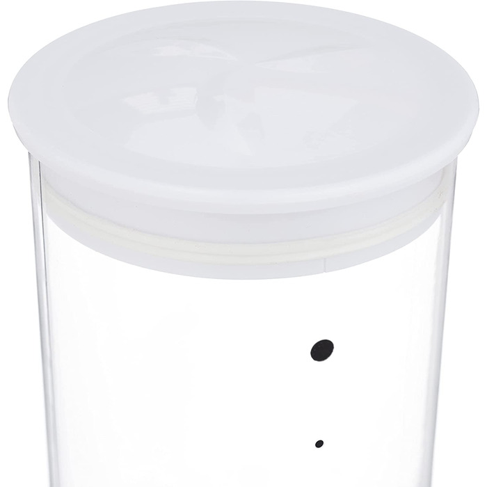 Дозатор для пластівців Relaxdays, настінний, контейнер 1,7 л, HBT 316x14 см, білий