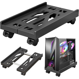 Підставка для комп'ютера настільна, 40x40x7 см, мобільна, універсальна, для ПК, ігрового комп'ютера, офісу