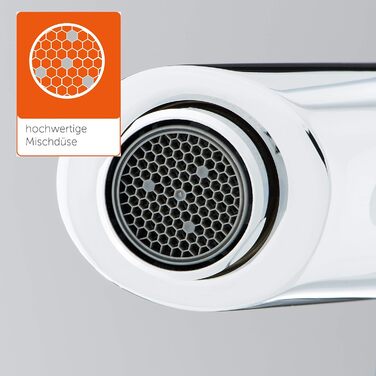 Змішувач для ванни EISL CLAUDIO з душовим підключенням, хром, однорідний, NI023CALCR