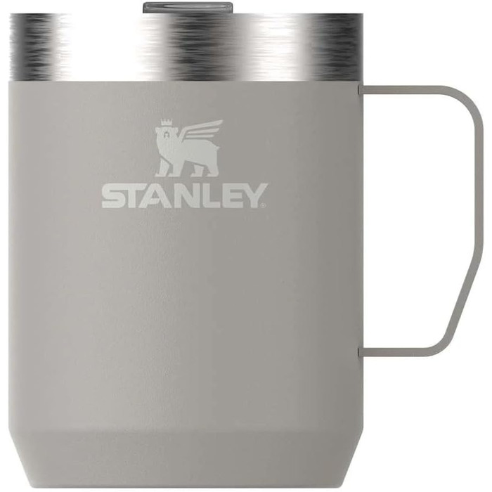 Термокружка Stanley Classic Legendary Camp Mug - 0.23L, сірий - нержавіюча сталь, для кемпінгу