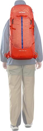 Туристичний рюкзак Tatonka Kings Peak 45л RECCO - Ультралегкий туристичний рюкзак з вентиляцією спини та аварійним відбивачем Recco - об'єм (45 літрів, червоний помаранчевий)