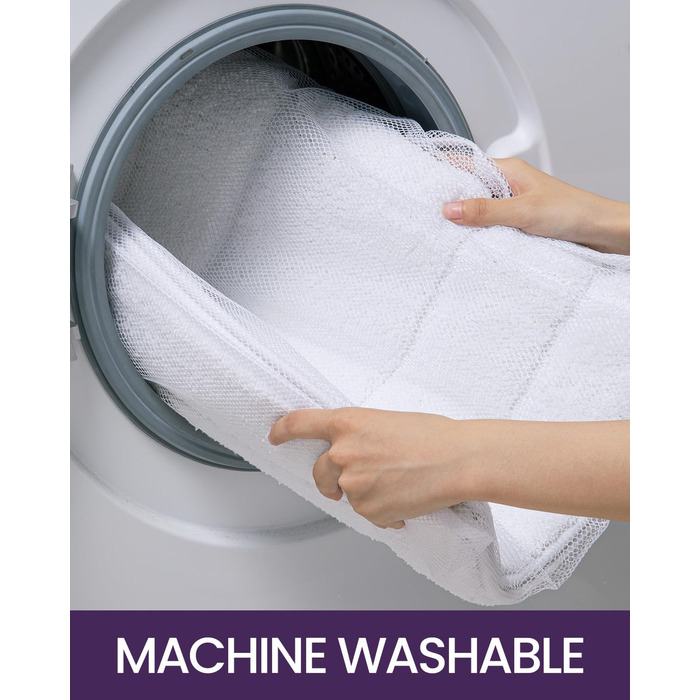 Килимок для ванної кімнати DEXI, білий, 40x61 см, преміум-якість, антиковзаючий, швидковисихаючий, для ванни та душу