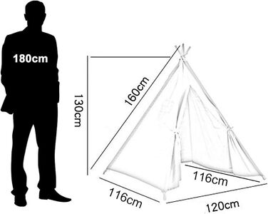 Дитяче намет-типі ChicSoleil для гри в приміщенні та на вулиці