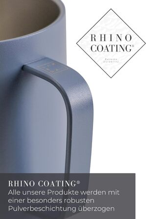 Ручна кавомолка Lambda Coffee з нержавіючої сталі та керамічним жорном | Для еспресо та інших сортів | Матеріал: нержавіюча сталь, дерево, кераміка | Колір: Dusk Blue