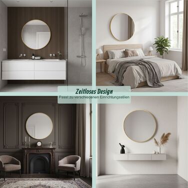 Дзеркало Relaxdays кругле