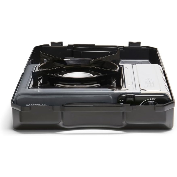 Газовий намет Camp Bistro 3 від Campingaz - компактний одноконфорочний намет для кемпінгу з валізами, 2200 Вт