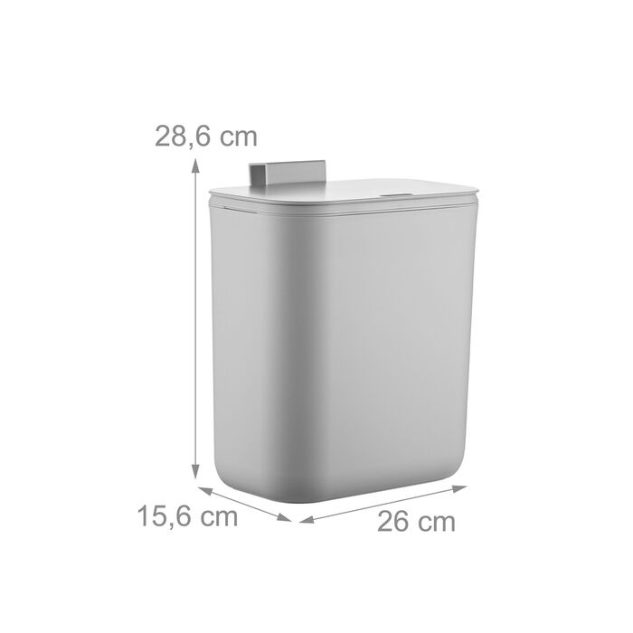 Відро для сміття Relaxdays для підвішування, 9 л