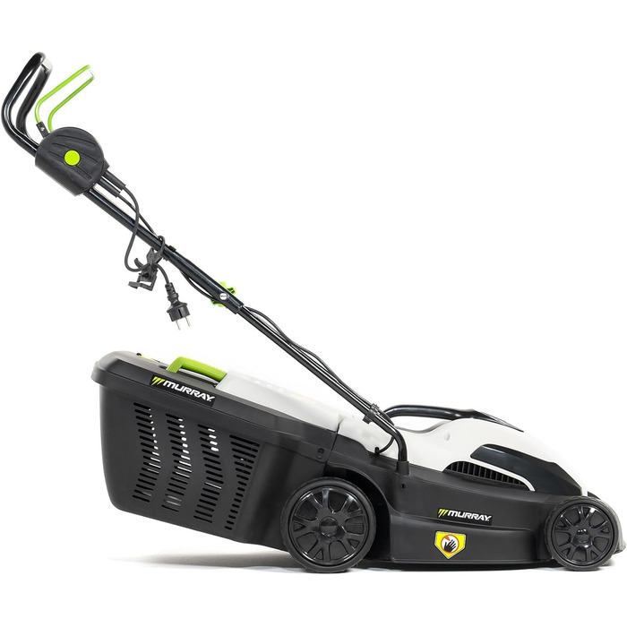 Електричний газонокосарка Murray LE320E 2-в-1: 1200W, ширина косіння 32 см, об'єм травоспіральної коробки 27 л, ергономічна ручка, захист від перевантаження
