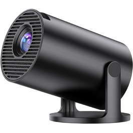 Smart проєктор Yoton Y4: 1080P, WiFi, Bluetooth, Android TV, трапецеїдна корекція, портативний для домашнього кінотеатру