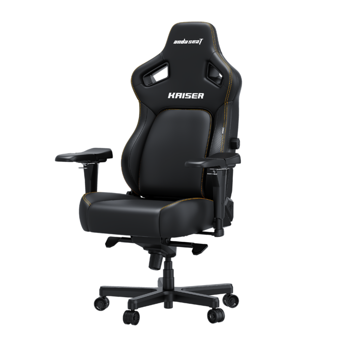 Крісло ігрове Anda Seat Kaiser 4 Black PVC Size XL