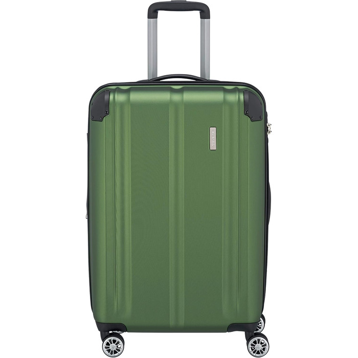 Чемоданний набір Travelite City з 4 колесами, зелений (L/M)