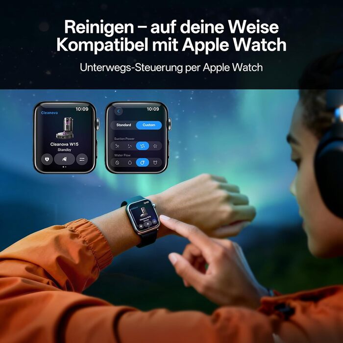 Робот-пилосос Vexilar W15 з функцією миття підлоги, бездротовий, 10000Pa, LiDAR-навігація, 180 хвилин роботи, керування через додаток та голосовий помічник
