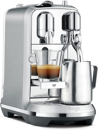 Кавова машина Sage Nespresso Creatista Plus SNE800BSS, капсульна, нержавіюча сталь