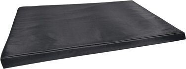 Шикарний вуличний килимок Барро чорний 76 х 52 х 4 см (111 х 73 см)