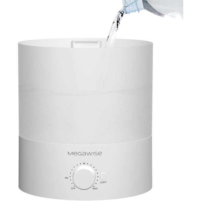 Набір з 2 ультразвукових зволожувачів повітря H1-XIT по 2л, з верхнім наповненням та нано-розпиленням, синій колір, для дитячої кімнати та вітальні