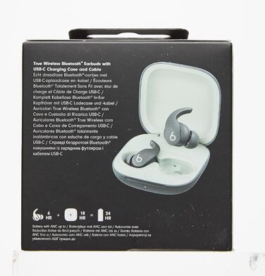 Бездротові навушники-вкладиші Beats Fit Pro, ANC, Bluetooth, мікрофон Sage Grey, Apple і Android