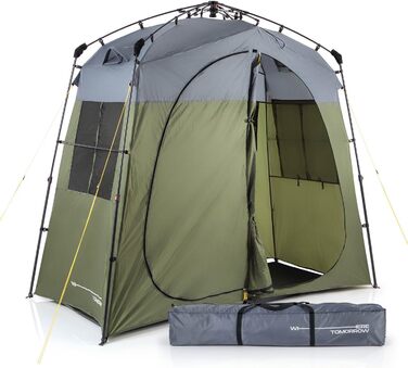 LUMALAND Преміум душова кабіна | Намет для туалету для використання в приміщенні та на вулиці | Мобільний передягальня та намет для зберігання | Намет для фотографії тварин | Ідеально підходить для кемпінгу, фестивалів та риболовлі | Водонепроникний та ві