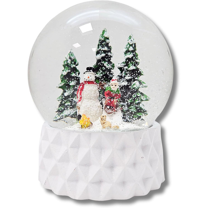 Шакербол зі сніговиком та дитиною на санках, Pure-Line, діаметр 100 мм, 20169